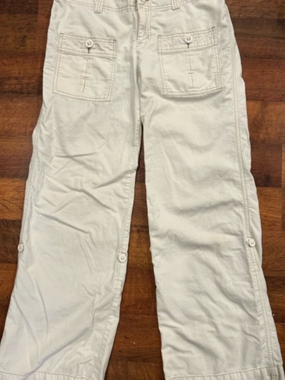 Khaki Pants Women’s Square Pockets